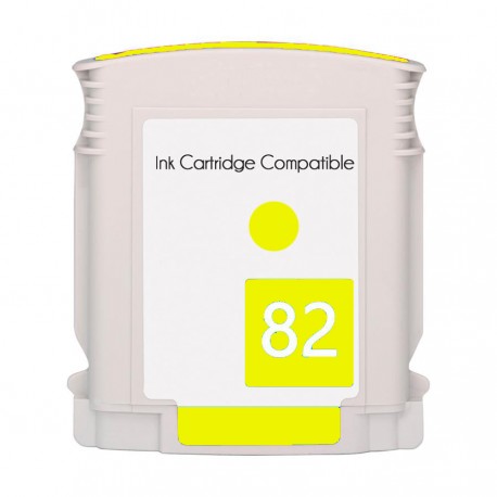 Cartuccia Giallo/Yellow Compatibile con HP 82 XL C4913A 