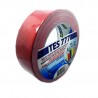 Nastro Adesivo Telato TES 702 / 777 Rosso 38mm x 25m - Syrom SY703825-R