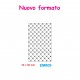 Cartella effetto rilievo 2D Embossing Forma Graticcio fiori 76x127mm - Wiler EM809