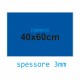 Feltro blu 3 mm 40x60 confezione foglio singolo - Wiler FELT4060H3C17