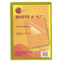 Buste a "L" Lucide in PPL Giallo Trasparente - Confezione (15 buste) -  Tecnoteam 34956430