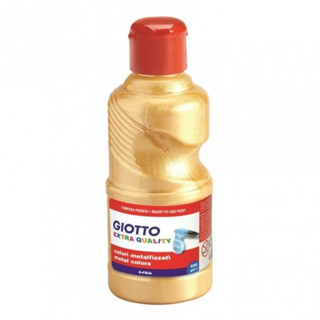 Tempera Pronta Oro Metallizzato 250ml School Paint - Giotto Fila 531401