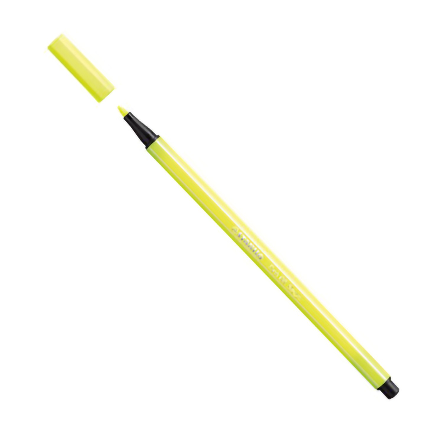 4006381438544 - PENNA STABILO POINT 88/024 COLORE GIALLO NEON (COLORE  GIALLO FLUORESCENTE) - STABILO