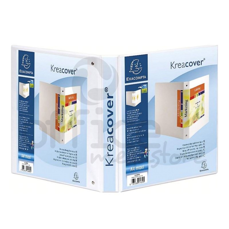 Raccoglitore ad anelli per archivio Favorit Europa 4 anelli - formati  speciali: misure 25 × 35 mm; 31,5 × 36 mm, anelli 30 mm, copertina nero •  KartoClick