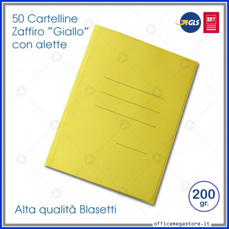 Cartelle in cartoncino con alette Cartiera di Varese - AR00201 CL79102  (conf.10)