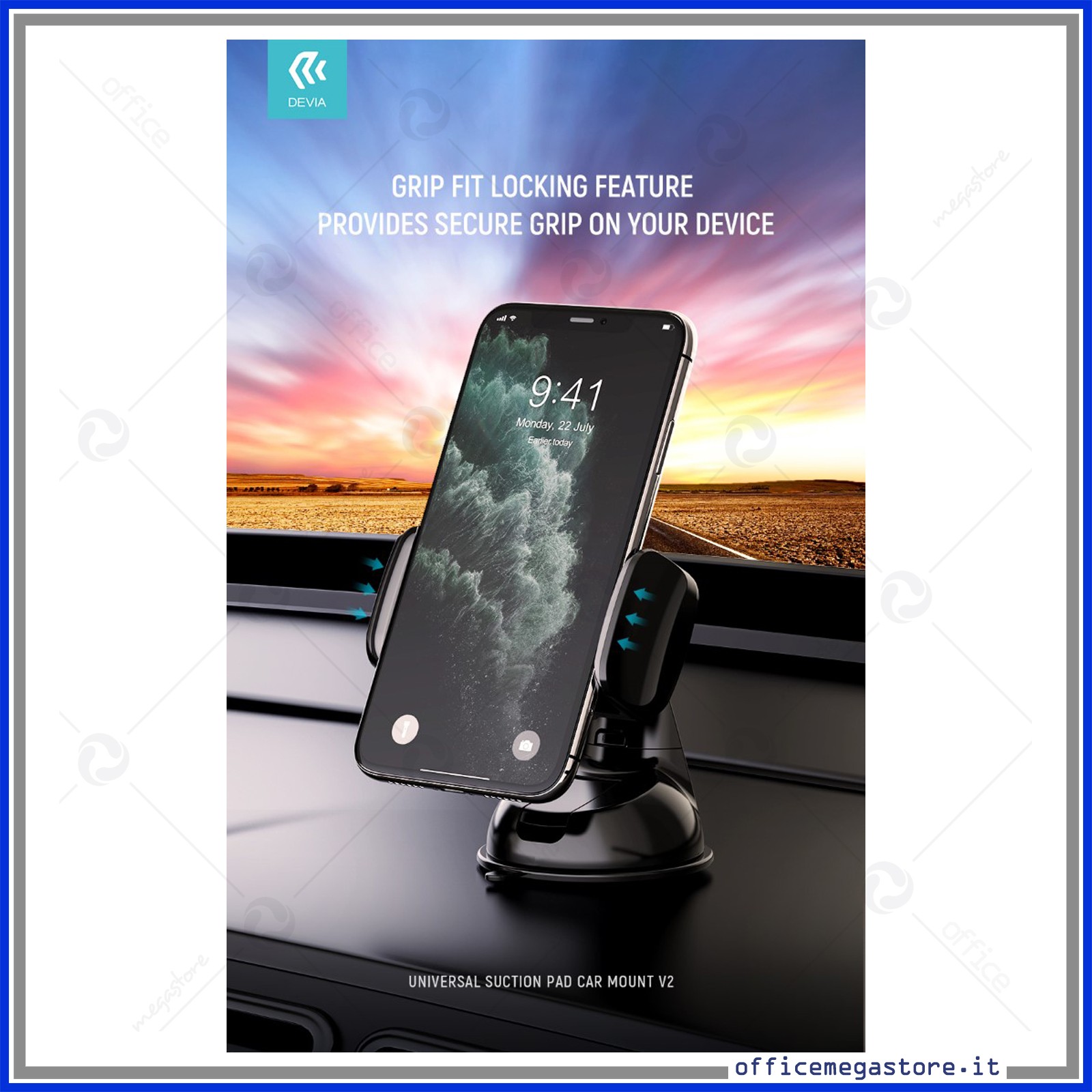 Supporto da Auto per iPhone e Smartphone 3.0-6.0 con Ventosa - Supporti e  Accessori Smartphone, Cellulari - Accessori SmartPhone e Tablet - Multimedia
