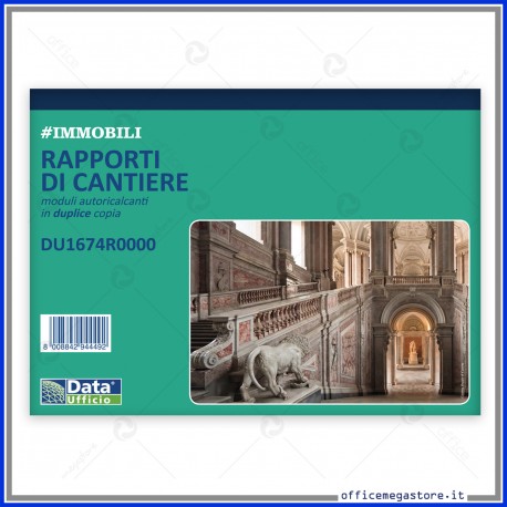 Rapporto di Cantiere in Duplice Copia 50 Fogli - Gruppo Buffetti DU1674R0000