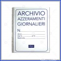 Cartella per archivio azzeramenti giornalieri registratori di cassa