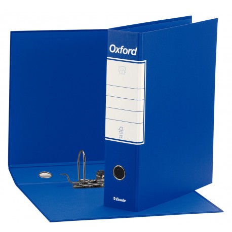 Registratore OXFORD Commerciale Colore Blu Dorso 8cm - Esselte G830500