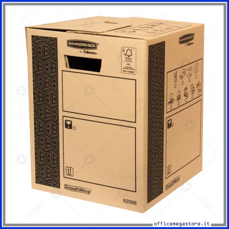 Scatola traslochi extra resistente Cargo SmoothMove™ 303730 10 pz Fellowes 6206802