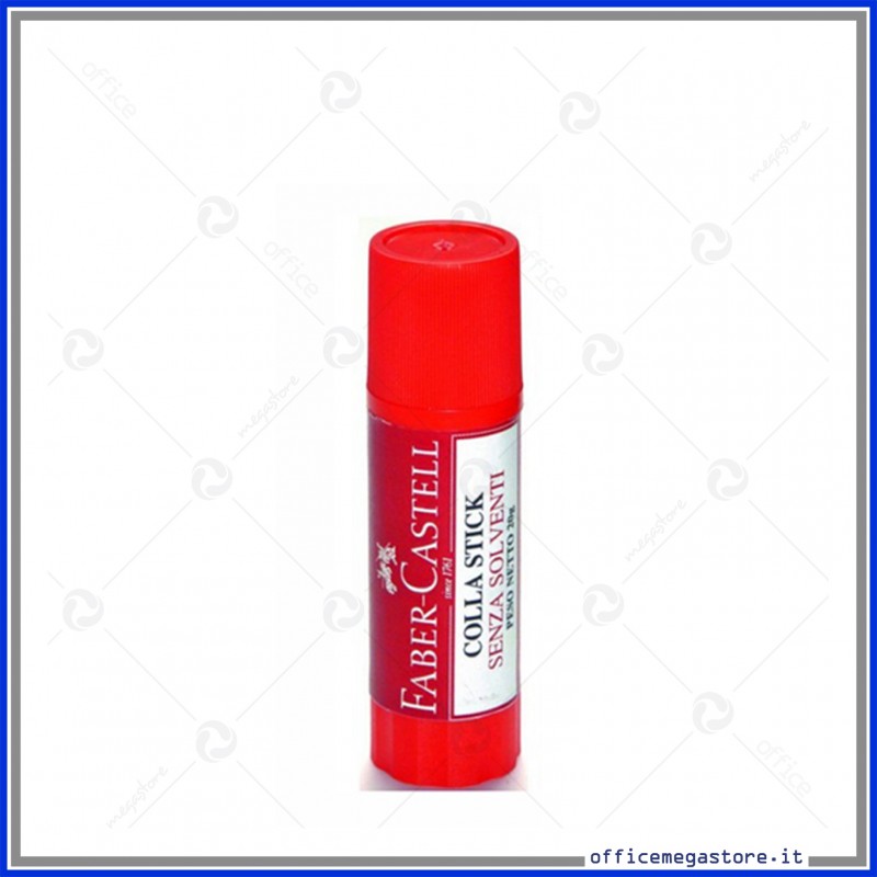 Colla stick piccola senza solventi 10g Faber Castell 187482