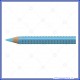 Evidenziatore a matita blu Textliner Dry grip jumbo Faber Castell 114851