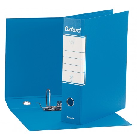 Registratore OXFORD Commerciale Colore Azzurro Dorso 8cm - Esselte G838000