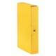 Cartella Portaprogetti Giallo Dorso 6 cm Chiusura a Bottone confezione 5 pezzi Esselte C2609