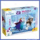 Puzzle frozen supermaxi 24 pezzi 70x50 cm double face 2 in 1 Disney Giochi Giuseppe Lisciani 74075