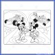 Puzzle Mickey Mouse supermaxi 24 pezzi 70x50 cm double face 2 in 1 Disney Giochi Giuseppe Lisciani 74099