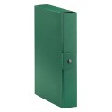 Cartella Portaprogetti Verde Dorso 6 cm Chiusura a Bottone confezione 5 pezzi Esselte C2618