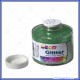 Barattolo glitter verde polvere a grana fine da 150ml porporina  CWR Art.130/100/5