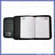 Porta Agenda cover con cerniera colore Nero in tessuto poliestere formato A5 Wiler F816N