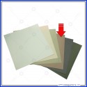 Carta grezza colore kraft scuro formato 12"x 12" (305x305mm) 220 gsm Wiler CP220R1212C5