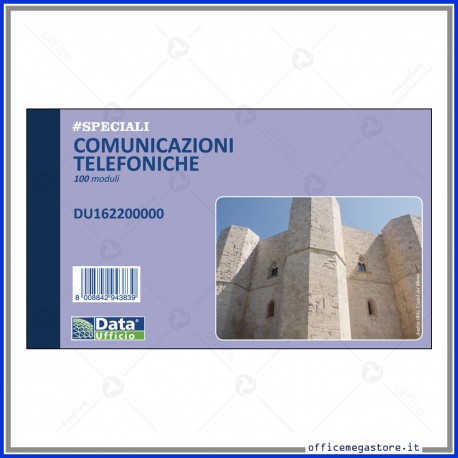 Comunicazioni Telefonate Ricevute 100 fogli Gruppo Buffetti DU162200000