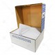 Busta commerciale senza finestra Scatola 500 buste americane envelope 115x227 lembo gommato bianche gr.90 Blasetti 048