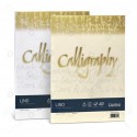 48468 - SET 50 PEZZI FOGLIO CARTA A4 CALLIGRAPHY LINO 01 BIANCO GR. 120  FAVINI - FAVINI