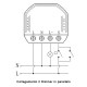 Modulo Dimmer Intelligente Wi-Fi da incasso compatibile con Google Home e Amazon Alexa Homecloud AS-DM1