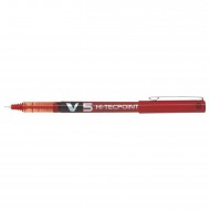 Roller Hi-Tecpoint V5 Pilot a inchiostro Liquido Rosso Punta Fine