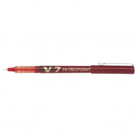 Roller Hi-Tecpoint V7 Pilot a inchiostro Liquido Rosso Punta Media