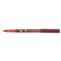 Roller Hi-Tecpoint V7 Pilot a inchiostro Liquido Rosso Punta Media BX-V7-R