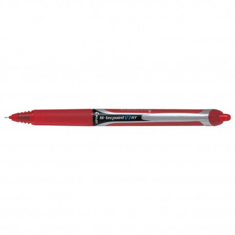 Roller Hi-Tecpoint V7 RT Pilot a inchiostro Liquido Rosso Punta Media