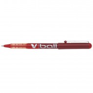 Roller V-Ball 05 Pilot a inchiostro Liquido Rosso Punta Fine