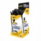 Penna Bic Cristal Large Original Punta 1,6 mm. Confezione 50 Penne Colore Nero