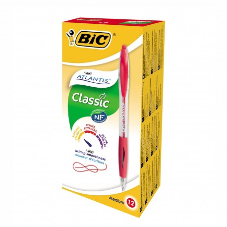 Penna Bic Atlantis Rosso - Bic 887133