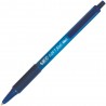 Penna a sfera a scatto Soft Feel Clic Grip Blu - Bic 837398