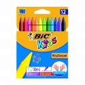 Pastelli Colorati Plastidecor Astuccio da 12 - Bic Kids 829770