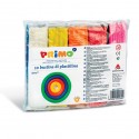 Bustine di Plastilina 10 Pezzi Vari Colori morbida 550g Primo Ref. 269PP10