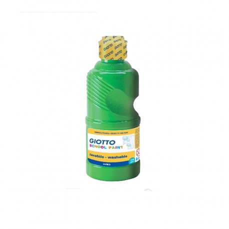 Tempera Pronta Verde 250ml School Paint - Giotto Fila 530812