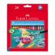 Matite Colorate Acquerellabili Astuccio da 24 Faber Castell 114425