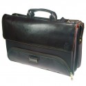 Borsa Portadocumenti/Pc Marrone in Pelle a Due Scomparti - Wiler F881M