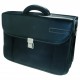 Borsa Portadocumenti/Pc Nero in Tessuto poliestere ed ecopelle a due soffietti - Wiler F895