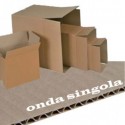 Scatola Cartone per Imballo Avana Onda Singola 430x304x218mm - Polyedra 71943