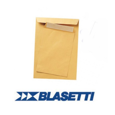 Buste a sacco Avana 250x353mm 500 Pezzi Senza Finestra 100gr Adesiva Monodex - Blasetti 47475