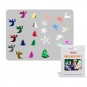 Accessori Creativity in Metallo e Plastica Natale - Wiler KK18C