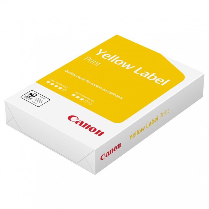 Bancale 240 Risme di carta A4 80G Canon Yellow Label per stampante