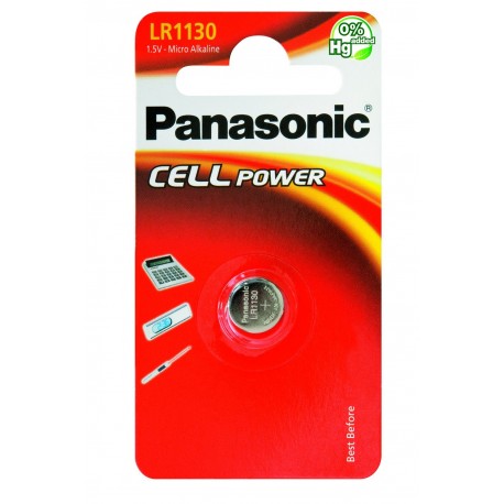 MICROPILA A PASTIGLIA LR1130 ALCALINA 1,5V - Panasonic LR1130