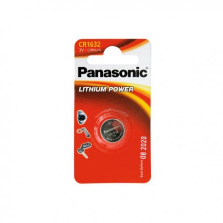 MICROPILA A PASTIGLIA CR1632 LITIO 3V - Panasonic CR1632