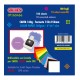 Carta Colorata 160g 152X152mm per fustelle centrino  - Wiler CP160A66