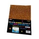 Carta Glitter Bronzo Autoadesiva 10 Fogli 210g - Wiler GLP10AC06